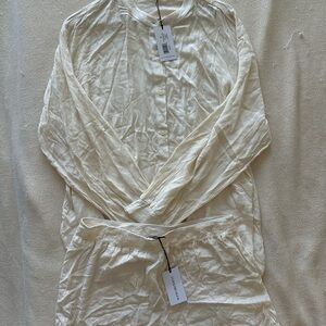 We Wore What NWT Set Button-Up Shirt and Shorts Set